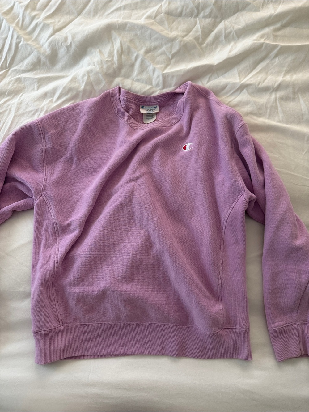 Champion Pastel Purple Crewneck Sweatshirt